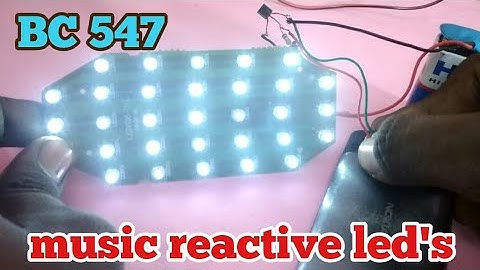 Music reactive LED