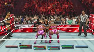 Jade Bianca Vs Zoey Stark Shayna Bazler Raw Ep 82 Tag Team Championship Match