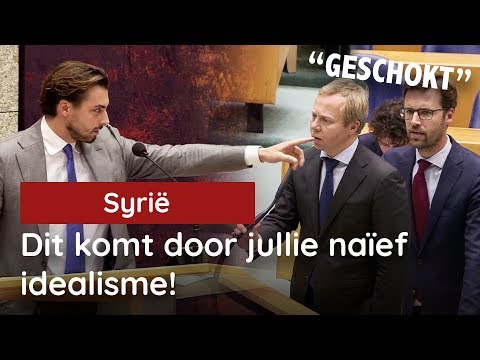 Dit komt door jullie naïef idealisme! Thierry vs de Kamer over Syrië