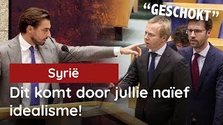 Dit komt door jullie naïef idealisme! Thierry vs de Kamer over Syrië