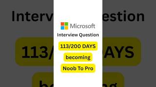 Famous Day 113/200 of making you pro coder #dsa #coding #interviewquestions #microsoft #students #coder Net Worth