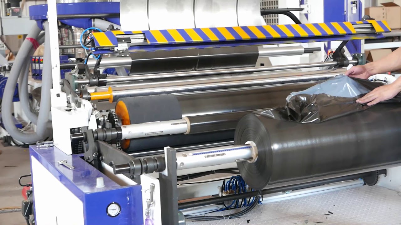 Mulch film blown film making machine YouTube