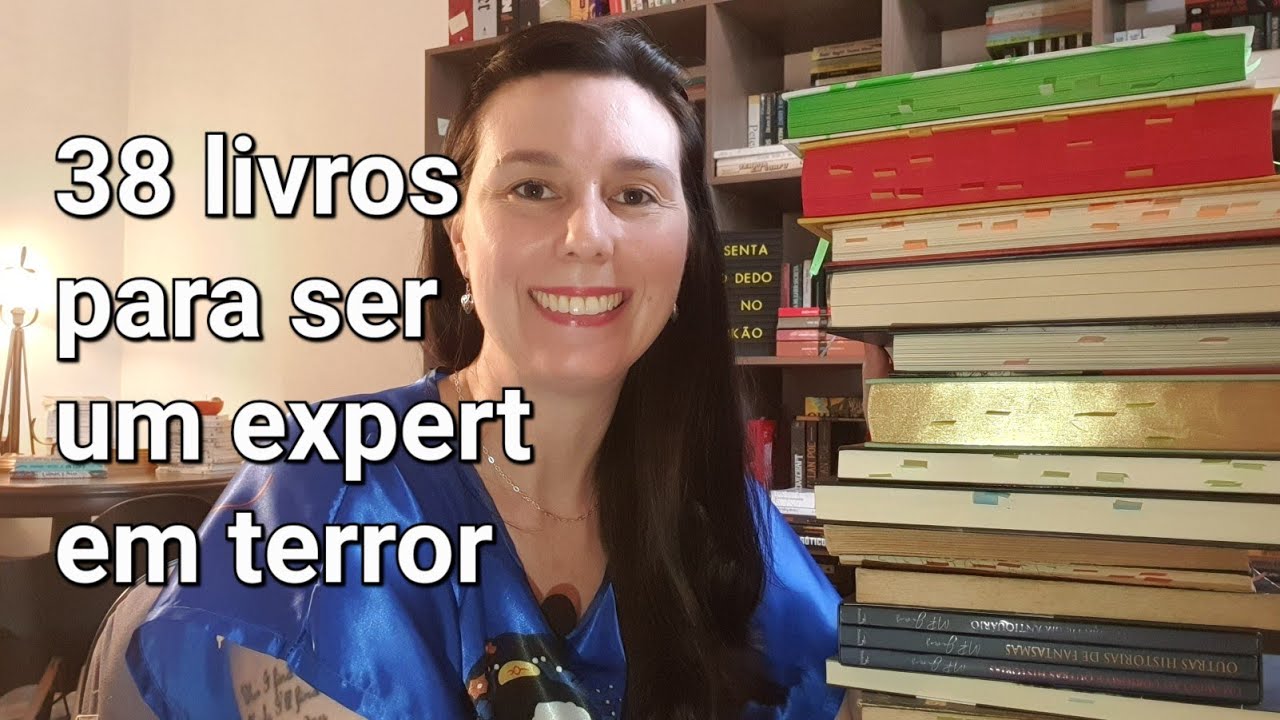 TERROR OBRIGATÓRIO: 38 LIVROS QUE VOCÊ DEVE LER SE AMA TERROR.