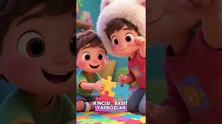 3-6 Yaş Çocuklarla Evde Oynanabilecek Oyunlar #shorts #çocuk #oyun