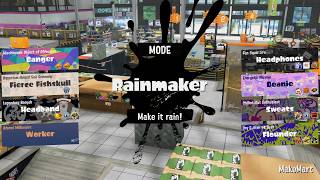 【Splatoon3】X Rank | Rainmaker #54