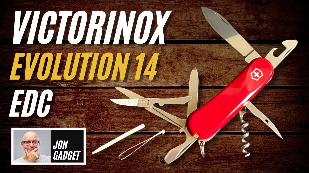 Victorinox Evolution Wood 14 Swiss Army Knife For Sale
