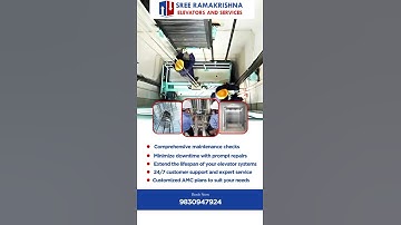 Annual Maintenance Contract (AMC) Services by Sree Ram Krishna Elevators