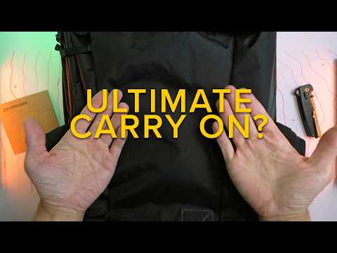 Evergoods Civic Travel Bag X Pac Black Coyote Unboxing ASMR - YouTube