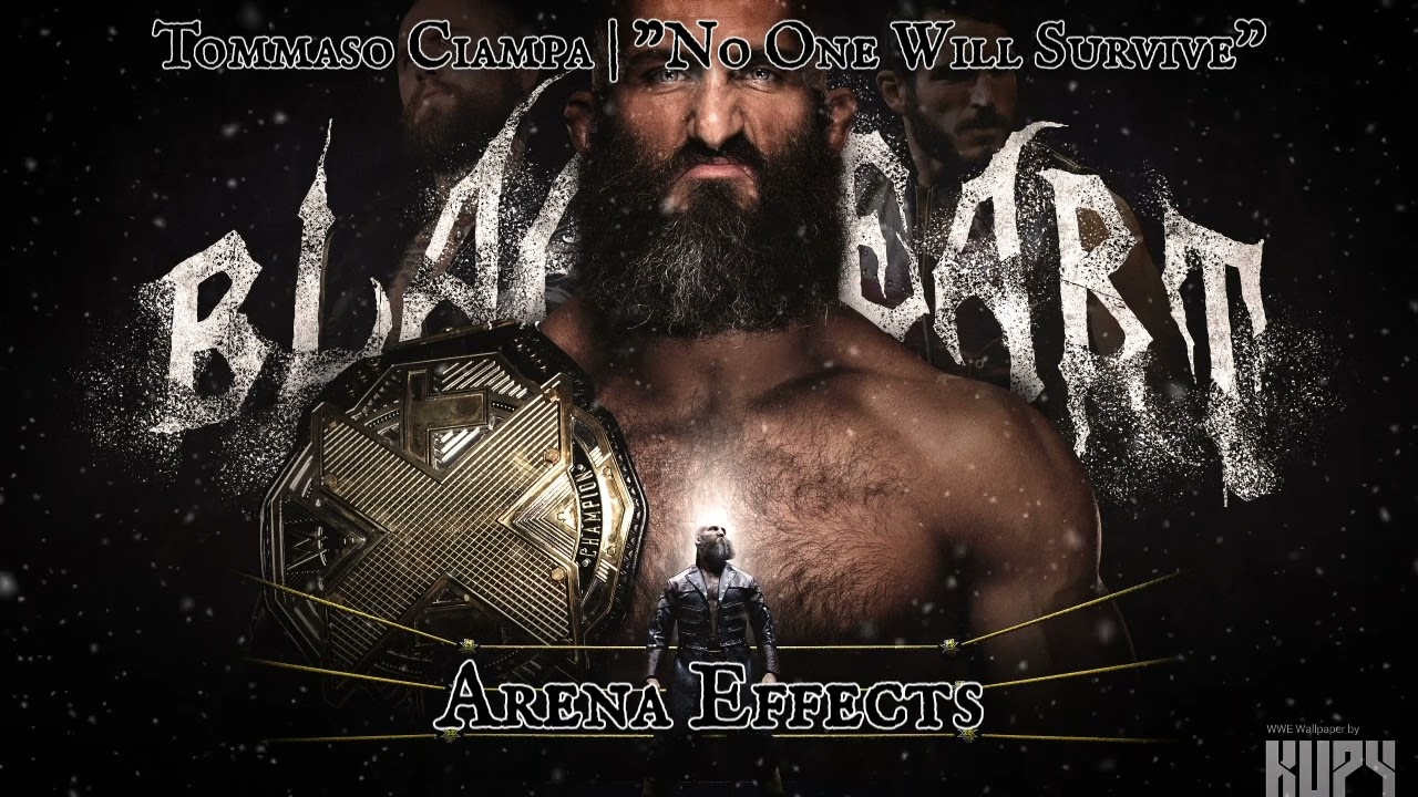 [WWE] Tommaso Ciampa Theme Arena Effect | "No One Will Survive"