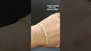 12Grams Simple Mens Daily Use Bracelet Design