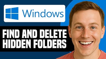 How To Find And Delete Hidden Folders On Windows PC/Laptop (EASY!)