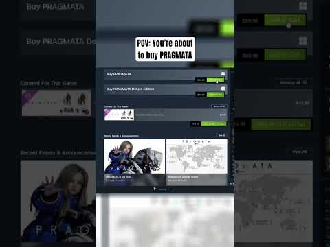 POV: You’re about to buy PRAGMATA #shorts #reels