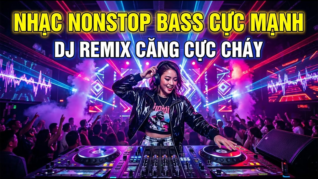🔴 LIVE Nhạc Nonstop Bass Cực Mạnh 2026 | DJ Remix Căng Cực Cháy | Bass Đập Tai Nghe Là Nghiện
