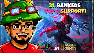 ⚔ 🔥 LIVE 21: "Rankeds Nueva Temporada 16.2 🏆 | League of Legends"