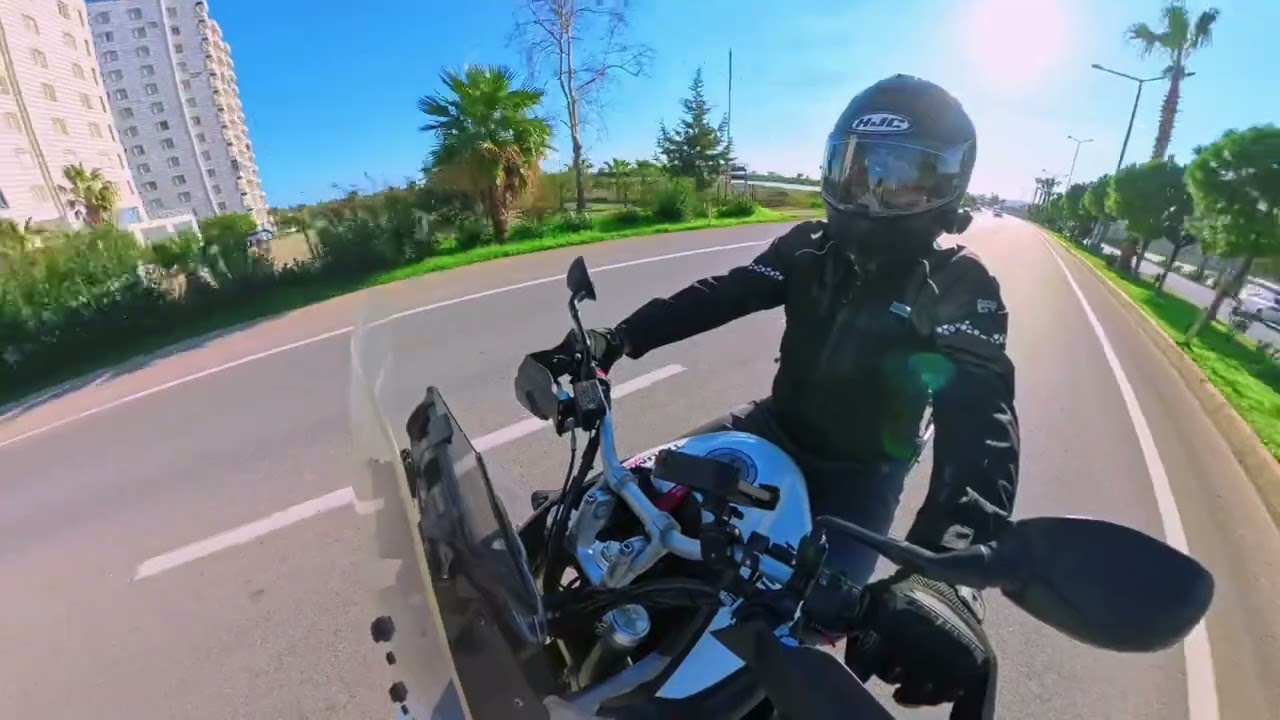 Triumph 800 x #Mersin #kızlakalesi güzergahı  