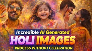 Holi images created with your face ||Holi|| #holi #holifestival #celebration #photography #trending  screenshot 4