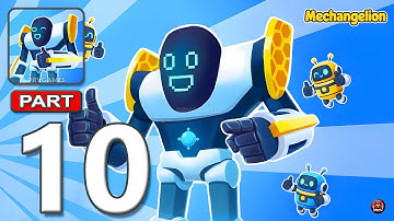 Mechangelion Robot Fighting - Gameplay Walkthrough Part 10 - New Update & New Levels (Android, iOS)