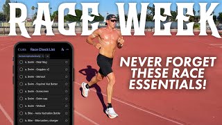 RACE WEEK - Never Forget These Race Essentials - Ep 16 - Ironman 70.3 Santa Cruz