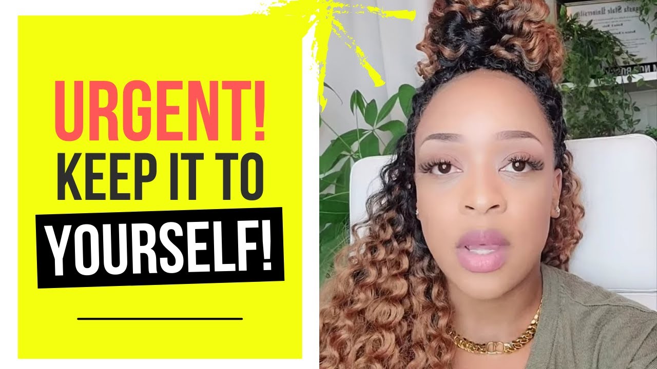 ⚠️ WARNING! Keep it to Yourself! 🤐 Tell NOT ONE!