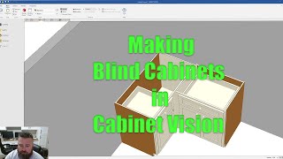 How I Design Blind Cabinets in Cabinet Vision