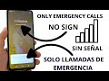 Infinix sin señal - Solo llamadas de emergencia - No registrados en la red - Cómo solucionarlo
