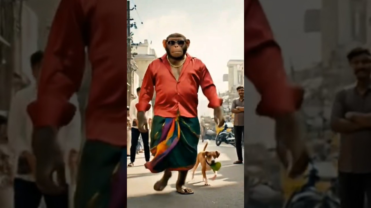 monkey vlog 😎......   