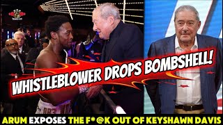 Bob Arum EXPOSES TF out of Keyshawn Davis over the Devin Haney fight 
