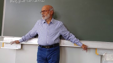 String Theory Lecture - 3 Part - 1/8 by Daya Shankar Kulshreshtha at the Univ. of Oldenburg