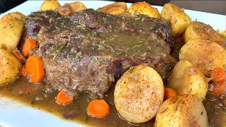 HOW TO MAKE POT ROAST IN THE INSTANT POT!