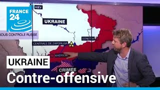 L'Ukraine a lancé une contre-offensive pour reprendre la ville occupée de Kherson • FRANCE 24