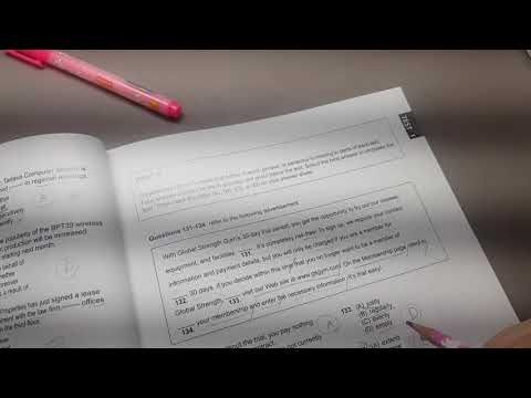 [MindyTV] Study with me - 같이 <strong>토익</strong> 공부해요 ETS <strong>토익</strong> 정기시험 <strong>기출</strong> <strong>문제</strong> TEST 1 part5.6 15분안에풀기