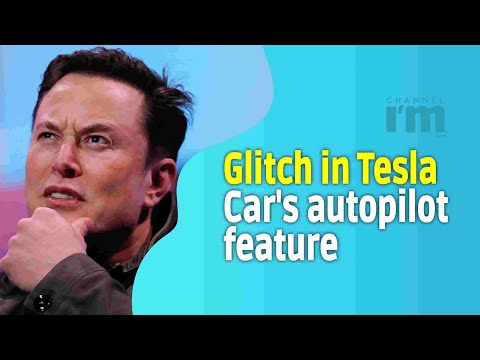 Glitch in Tesla Car's autopilot feature