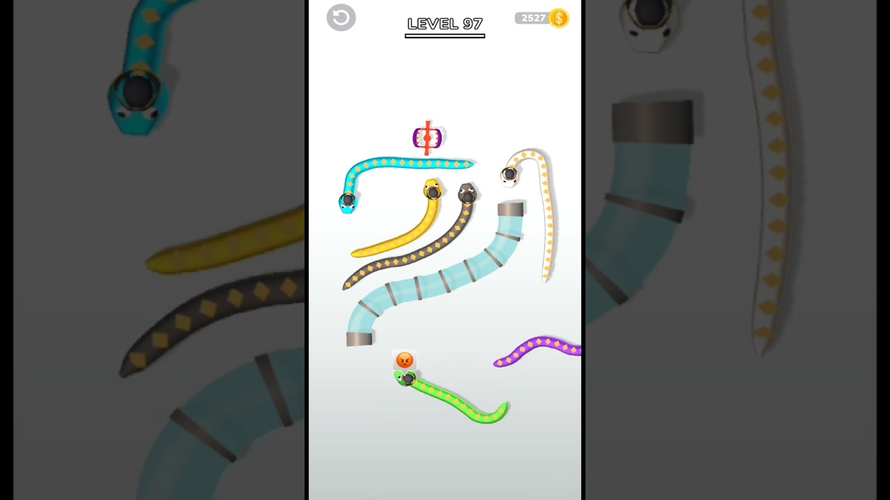 Snake Master - Snake Puzzle Game Level 97 