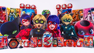 Miraculous Ladybug Toys Collection Asmr Unboxing Review Mystery Cat Noir & Ladybug Surprise Boxes