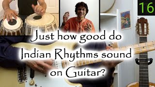 Guitar Solo with Intricate Indian Rhythms Raag Jog featuring Manish Pingle amp Gurdain Rayatt