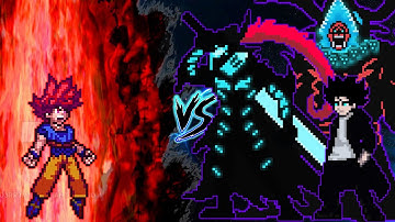 GOKU SSG V7 VS SUNG JINWOO V3