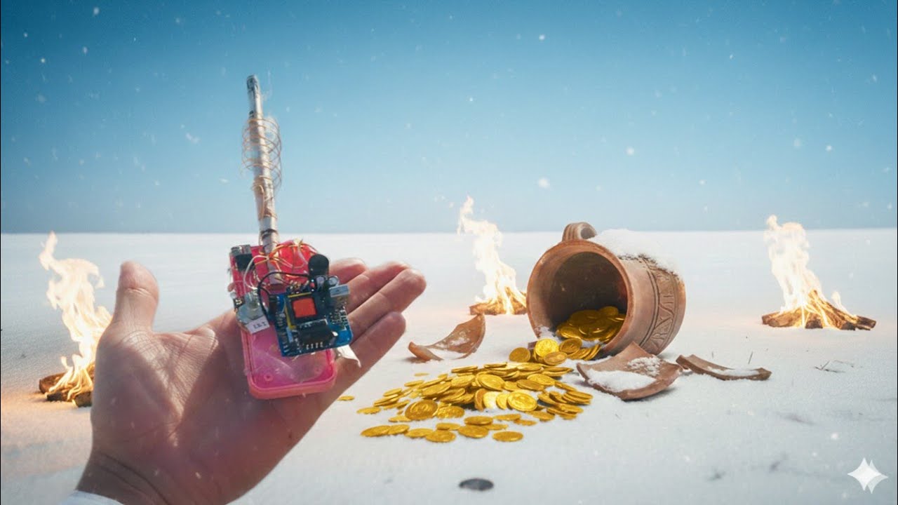 Diy gold detector more than 10 meters....ساخت طلایاب با برد بالاتر از ۱۰ متر..