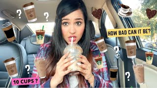 I TRIED all COFFEE SHOPS in DELHI 😱 *DANGEROUS*