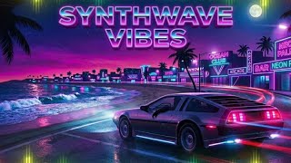 Synthwave Vibes 🌴 Neon Waves [Slow Retrowave / Low Pulse]