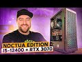 Игровой компьютер i5 12400 + RTX 3070 Noctua Edition 👽 Живая сборка пк под 2к гейминг на 2022 год