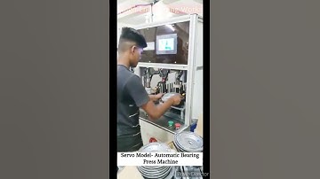 Automatic Bearing Press Machine Servo Model #madeinindia #jangirengineeringworks #maleinindia