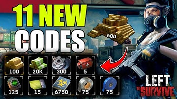 LEFT TO SURVIVE PROMO CODES 2025 - LEFT TO SURVIVE GAMEPLAY