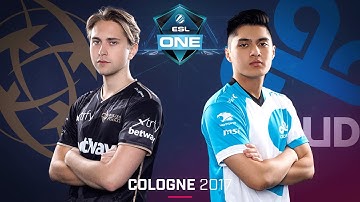 CS:GO - NiP vs. Cloud9 [Cbble] Map 3 - Quarterfinal - ESL One Cologne 2017
