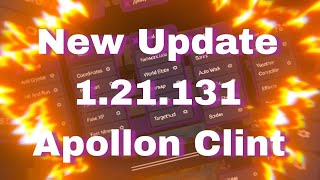 Apollon Client v1.21.131: Best FPS Boost for MCPE 1.21! (32/64 Bit)
