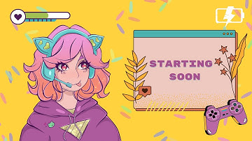 Animated Twitch Screen - Starting Soon