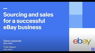 Seller led: Sourcing and sales for a successful eBay business screenshot 2
