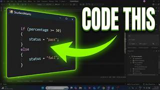 C# Windows Forms Tutorial: Student Marks, Percentage & Pass/Fail