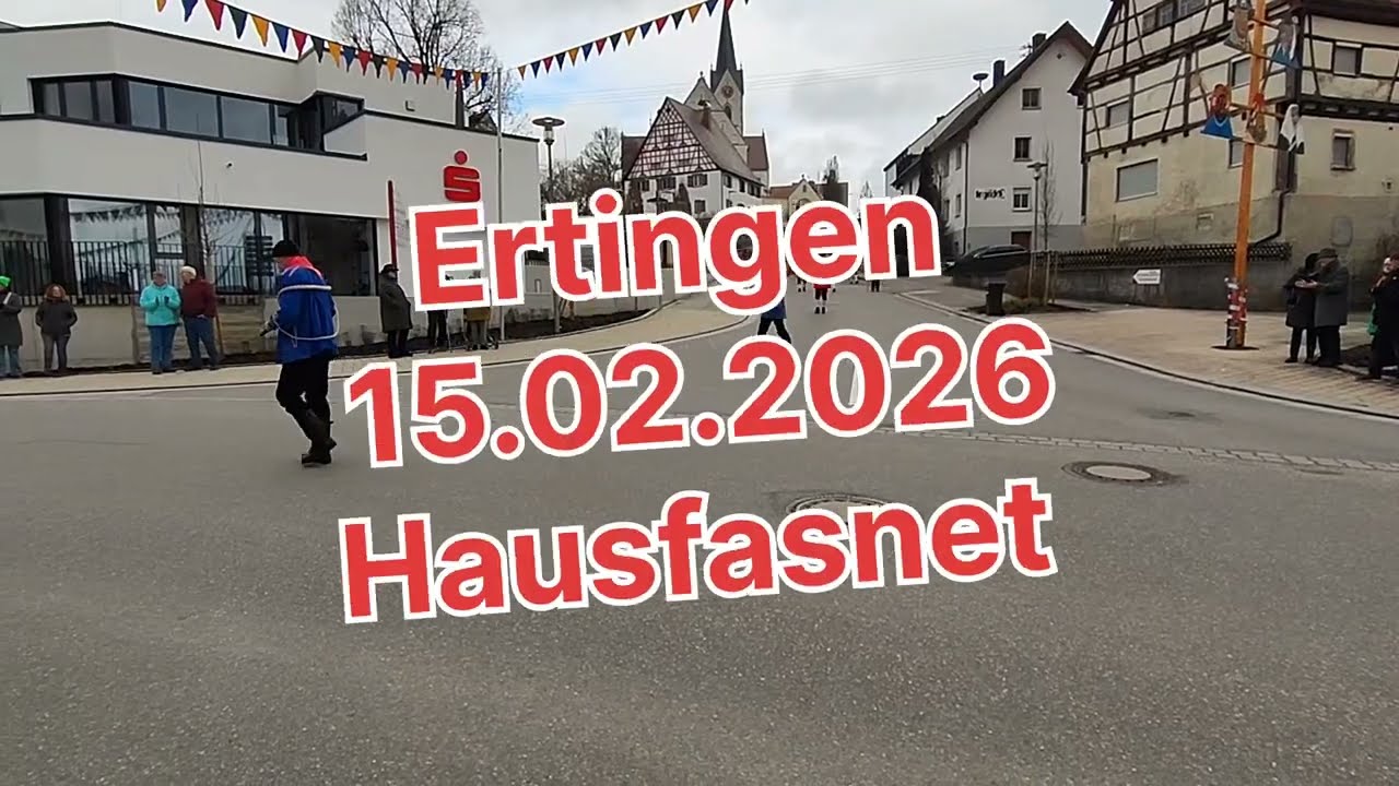 Ertingen 15 Februar 2026, Narrenumzug  #ertingen