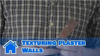 All About Walls : Texturing Plaster Walls