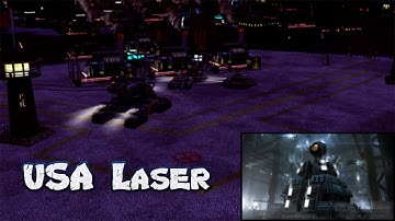 C&C Contra X Beta Superweapon [Futuristic] Generals Challenge #13 vs USA Laser General [Hard]